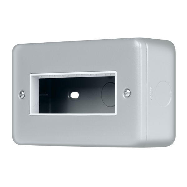 Metal Industrial Wall  Metal Clad Pro 2 Gang Minigrid Plate - 6 Aperture MCP426