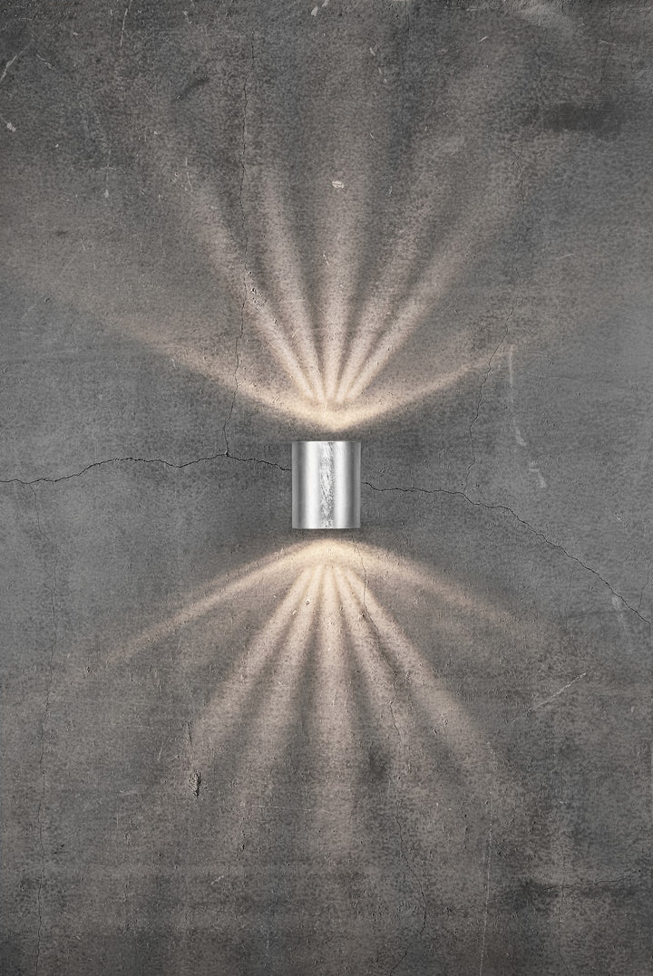 Canto 2 Wall Light | Galvanized