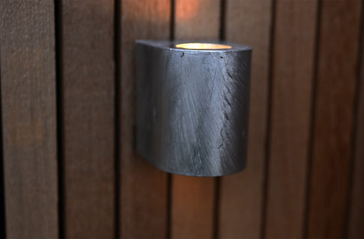 Canto 2 Wall Light | Galvanized