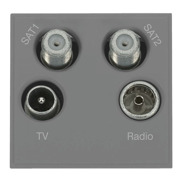 Click New Media Triplexed TV, Radio & Sat 1 + Sat 2 Module MM440GY