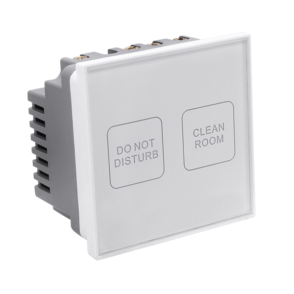 Click New Media New Media Hotel Touch & Indicator Illuminated Module - White MM602WH