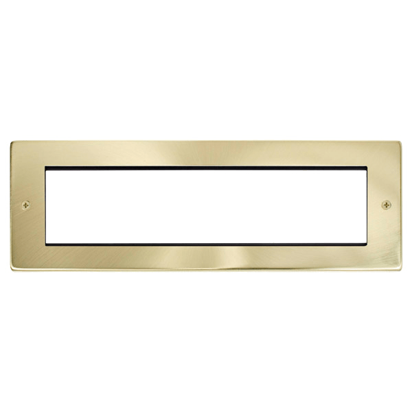 Click New Media 8G NEW MEDIA PLATE SATIN BRASS MP608SB