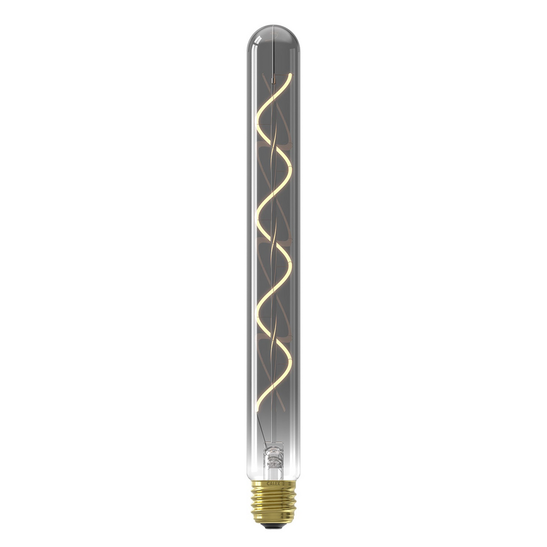 Calex Tube T32x300 Titanium Flex Filament, E27, Dimmable with LED Dimmer