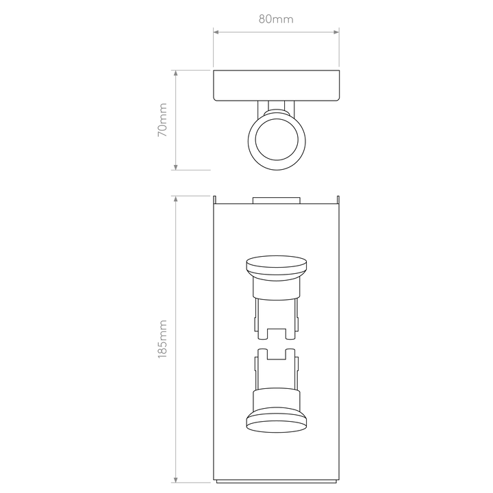 Image of Astro Backplate 1, supplied by Prisma Lighting