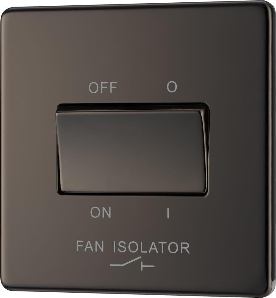Fan Isolation Efficient Bathroom Fan Isolation | Screwless Flatplate Fan Isolator ...