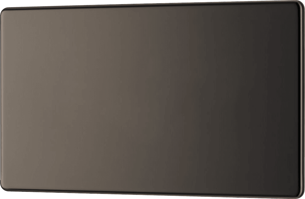 Screwless Flatplate Double Blank Plate FBN95-01
