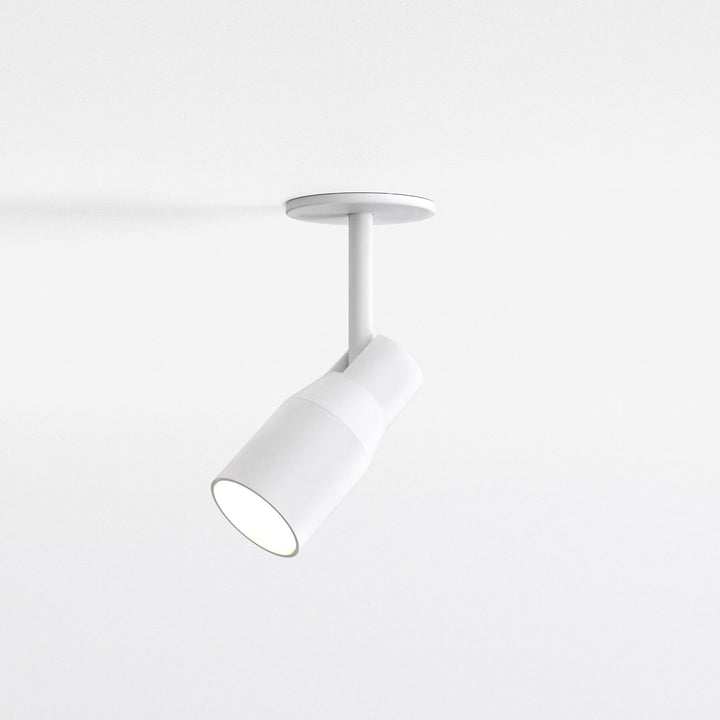 Astro Apollo 100 Recessed Spotlight in Matt Black and Textured White – Adjustable Ceiling Fixture.