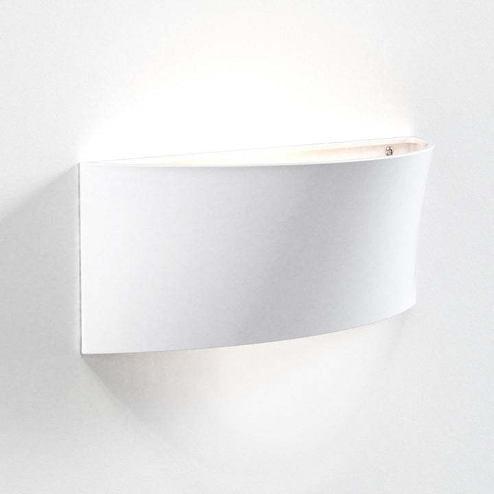 Astro Parallel ceramic wall light with soft up/down glow