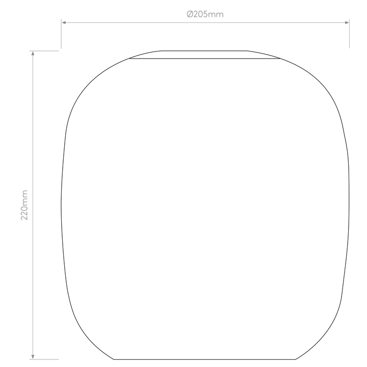 Image of Astro Curve Glass 220, supplied by Prisma Lighting