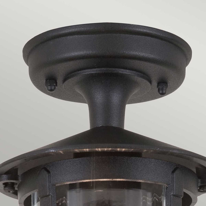 Norlys Hereford 1 Light Porch Lantern BL13A-BLACK Black