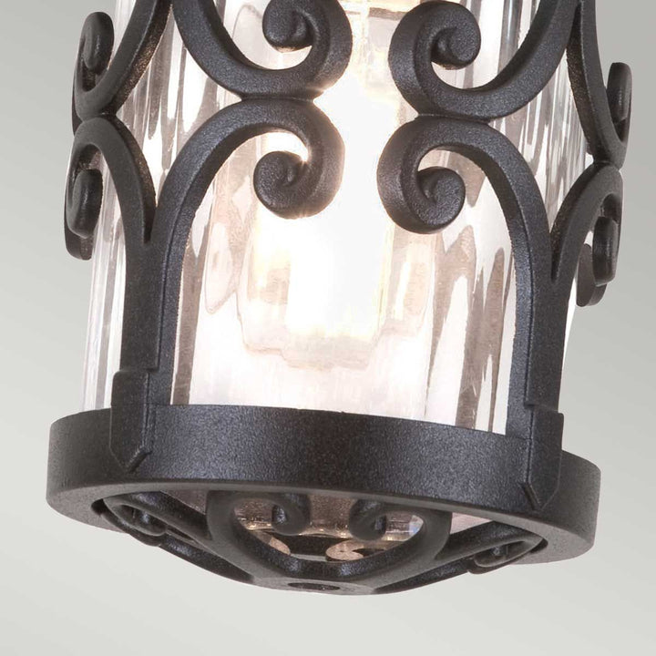 Norlys Hereford 1 Light Porch Lantern BL13A-BLACK Black