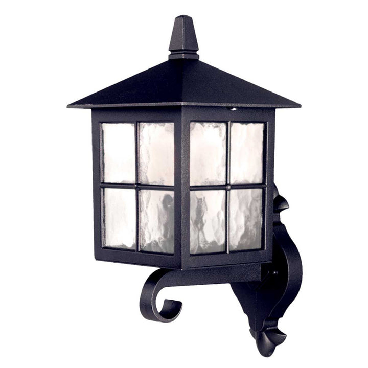 Norlys Winchester 1 Light Wall Up Lantern BL17-BLACK Black