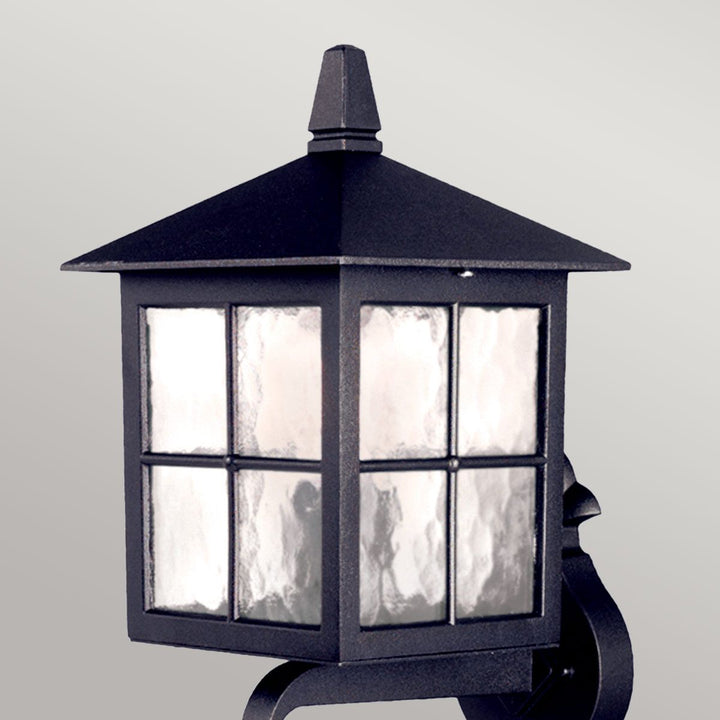 Norlys Winchester 1 Light Wall Up Lantern BL17-BLACK Black