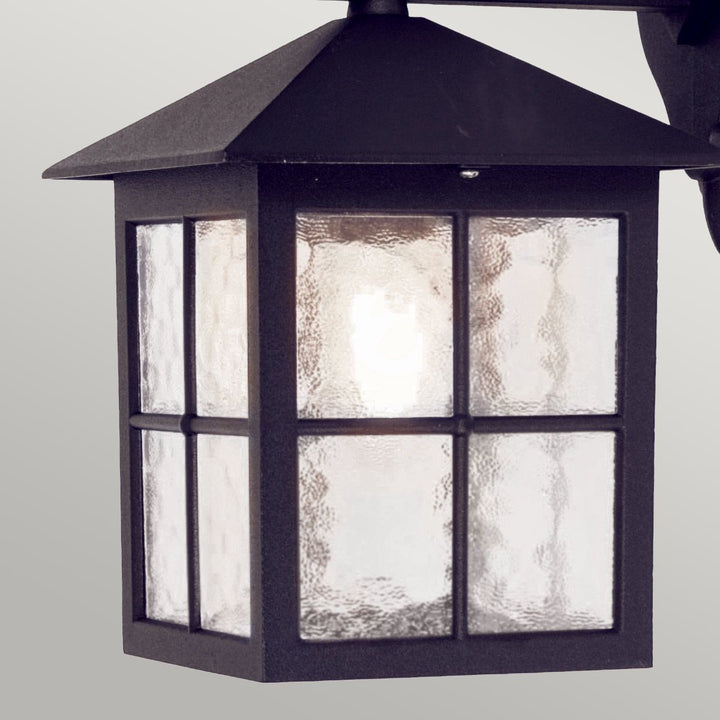 Norlys Winchester 1 Light Wall Down Lantern BL18-BLACK Black