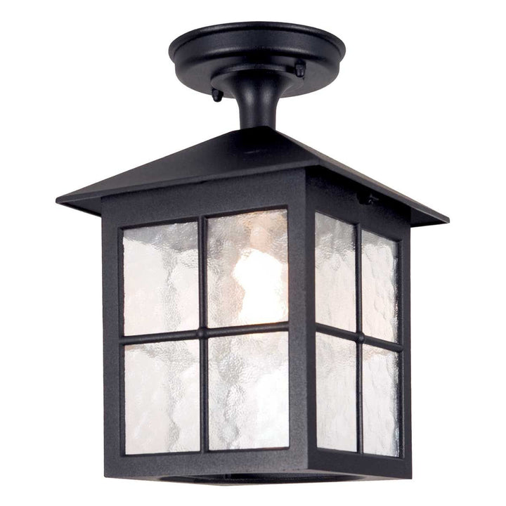 Norlys Winchester 1 Light Porch Lantern BL18A-BLACK Black