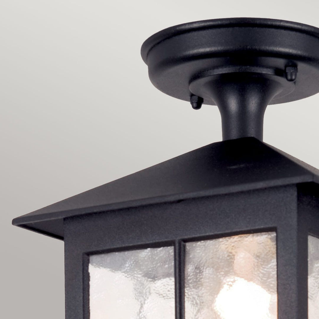 Norlys Winchester 1 Light Porch Lantern BL18A-BLACK Black