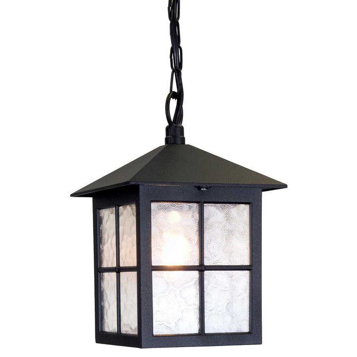 Norlys Winchester 1 Light Chain Lantern BL18B-BLACK Black