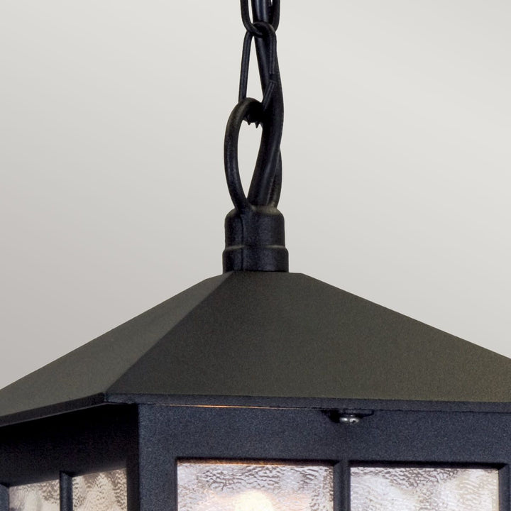 Norlys Winchester 1 Light Chain Lantern BL18B-BLACK Black