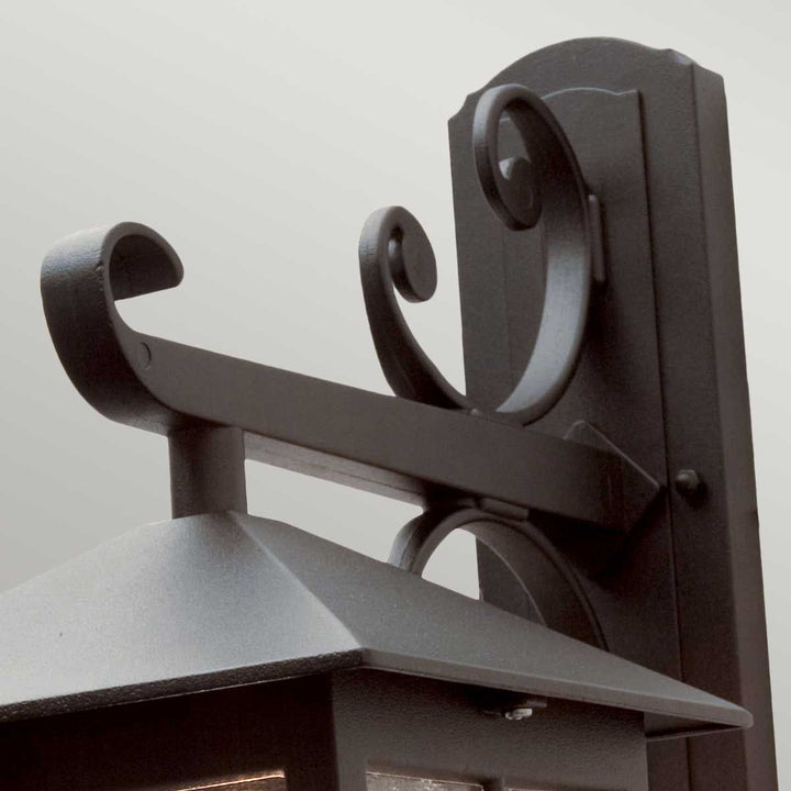 Norlys Winchester 1 Light Wall Down Lantern BL19-BLACK Black