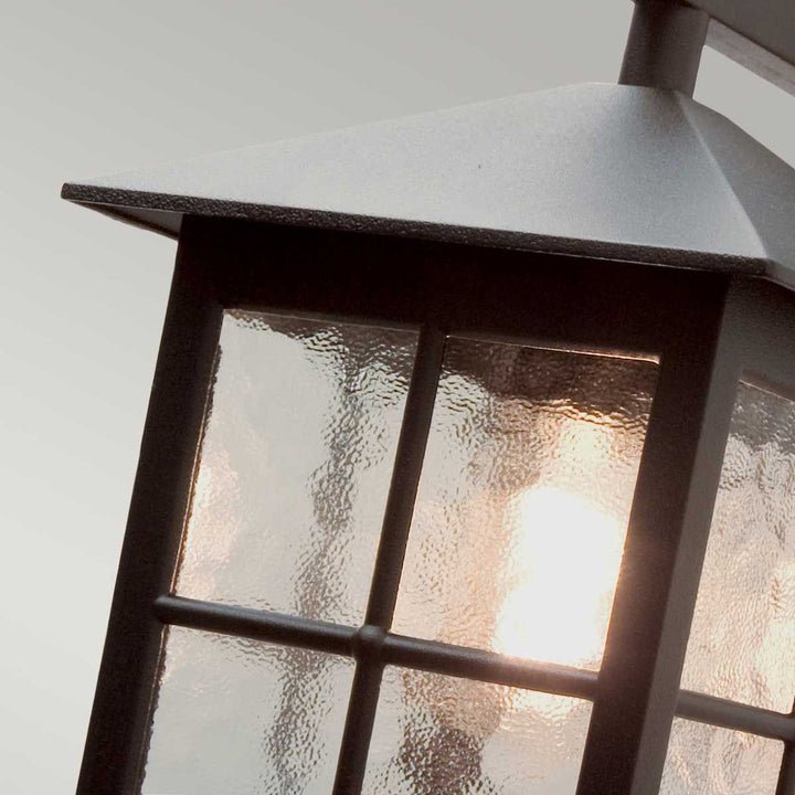 Norlys Winchester 1 Light Wall Down Lantern BL19-BLACK Black