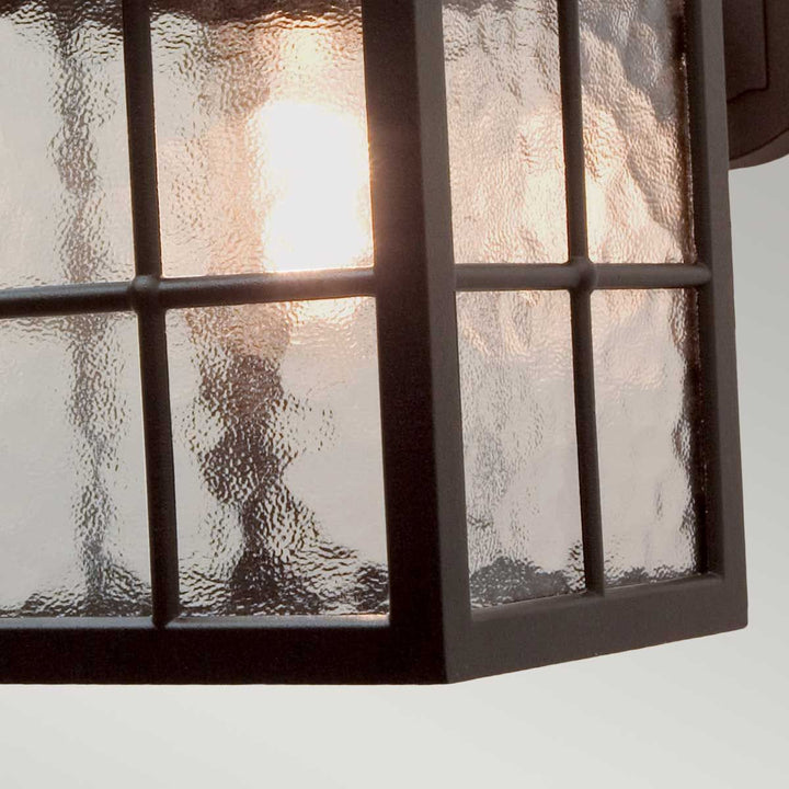 Norlys Winchester 1 Light Wall Down Lantern BL19-BLACK Black