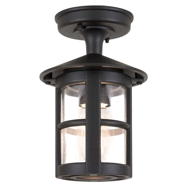 Norlys Hereford 1 Light Porch Lantern BL21A-BLACK Black