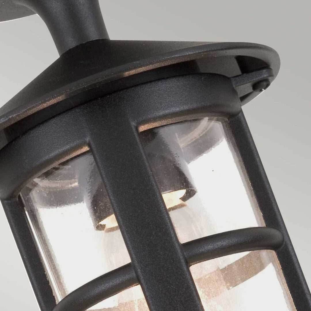 Norlys Hereford 1 Light Porch Lantern BL21A-BLACK Black