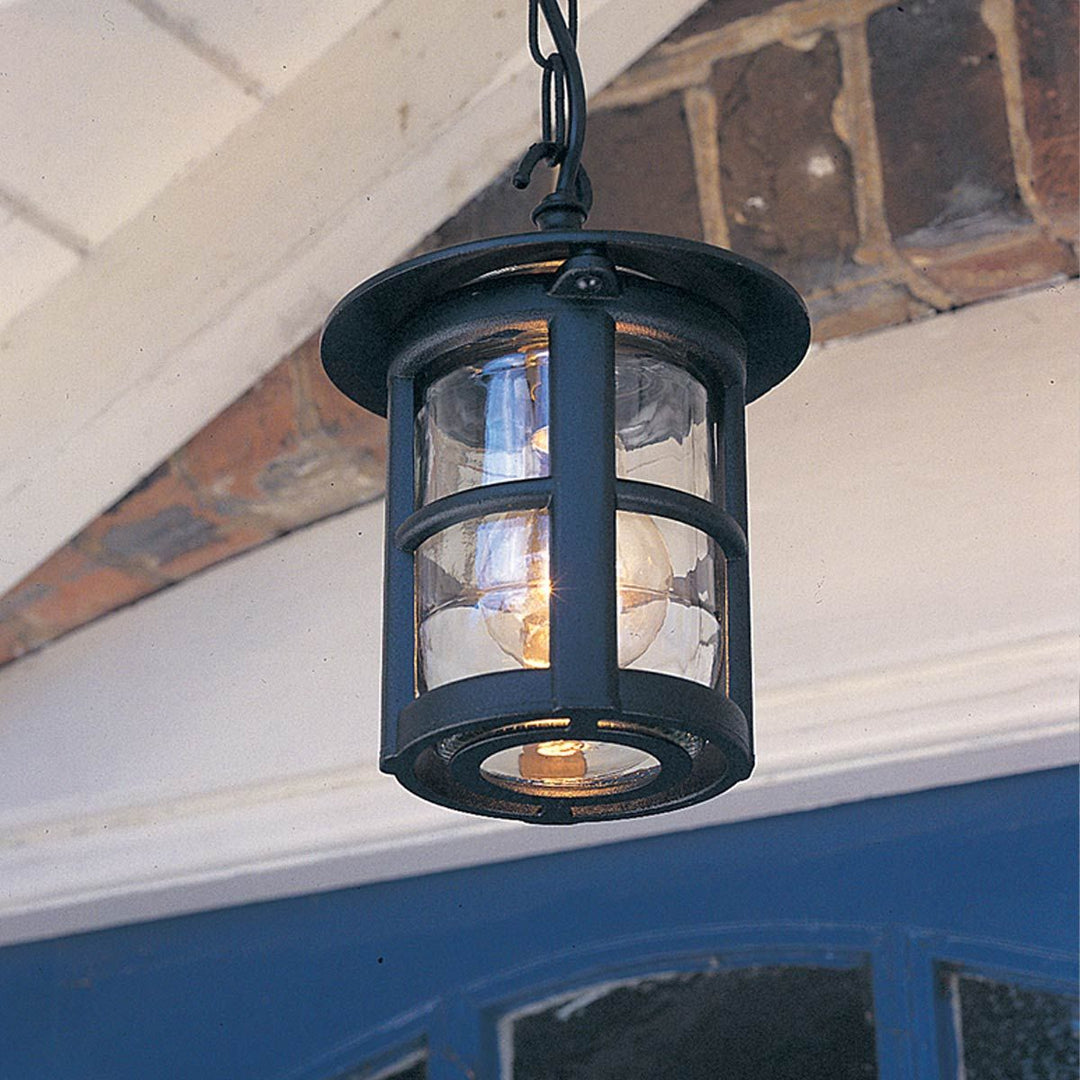 Norlys Hereford 1 Light Chain Lantern BL21B-BLACK Black