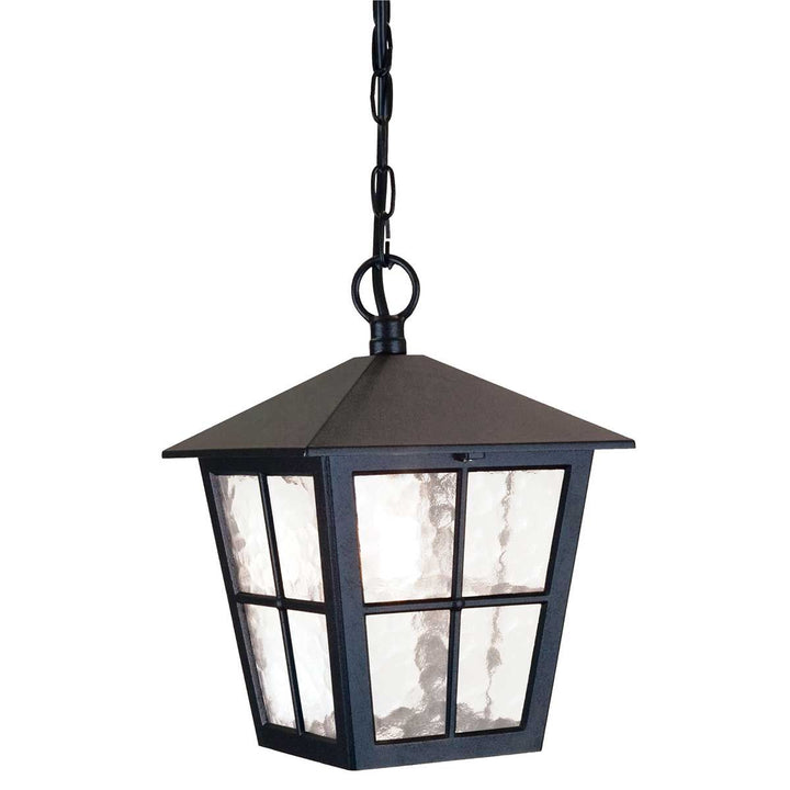 Norlys Canterbury 1 Light Chain Lantern BL48M-BLACK Black