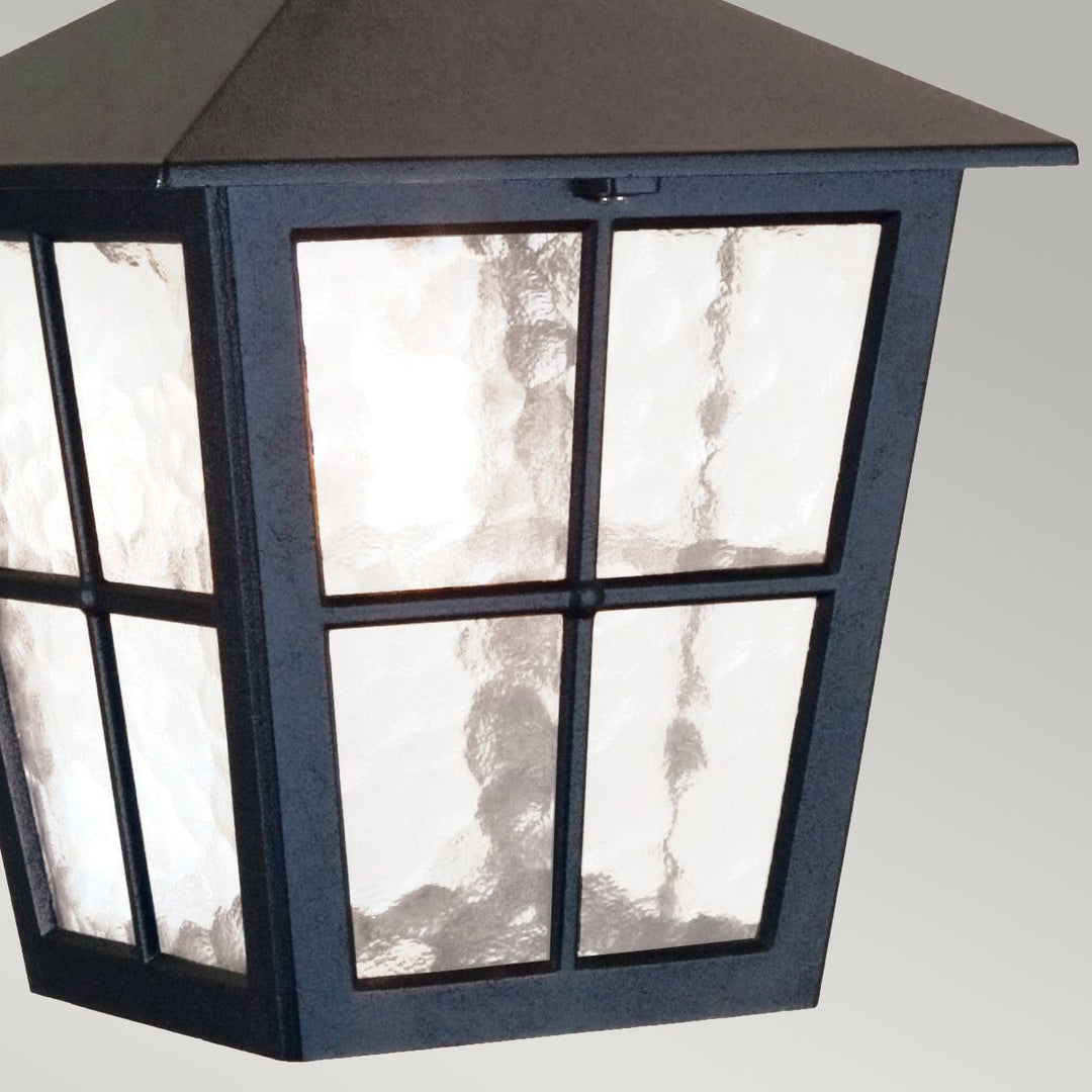 Norlys Canterbury 1 Light Chain Lantern BL48M-BLACK Black