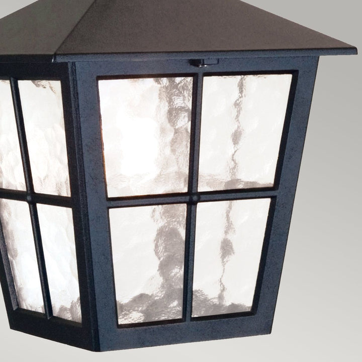 Norlys Canterbury 1 Light Chain Lantern BL48M-BLACK Black