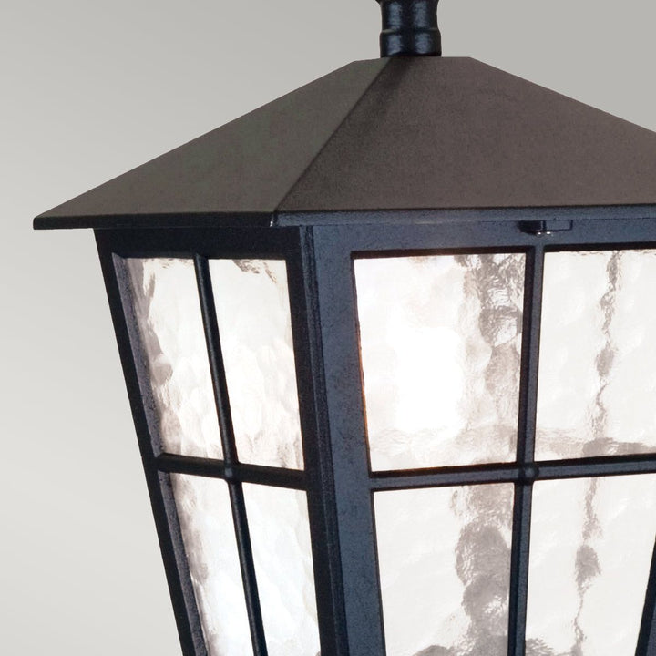 Norlys Canterbury 1 Light Chain Lantern BL48M-BLACK Black