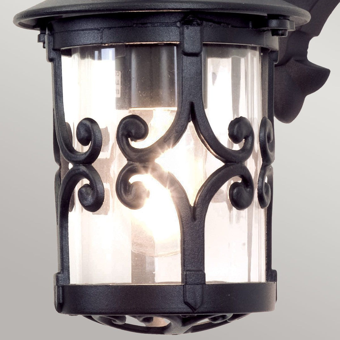 Norlys Hereford Wall Down Lantern BL8-BLACK Black