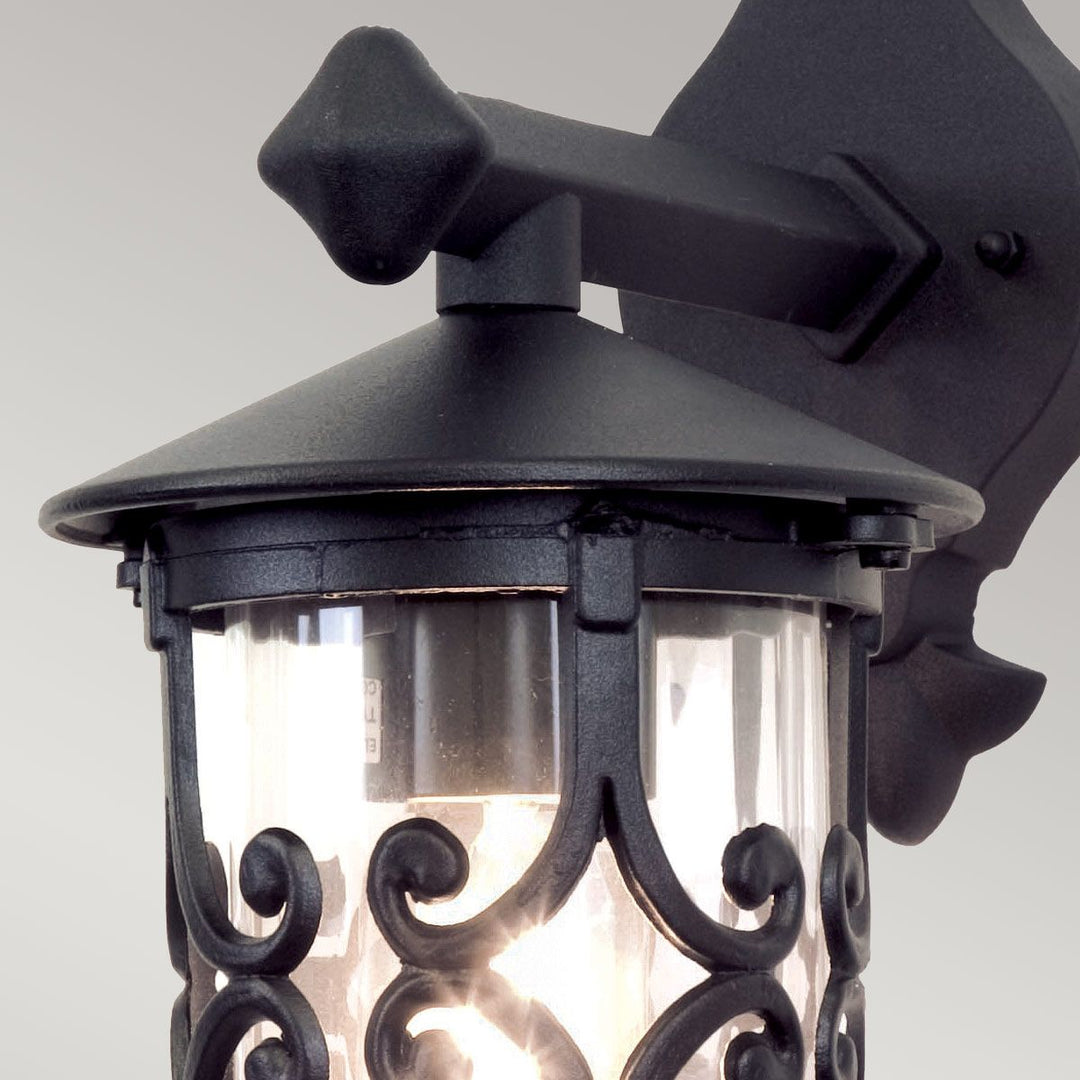 Norlys Hereford Wall Down Lantern BL8-BLACK Black