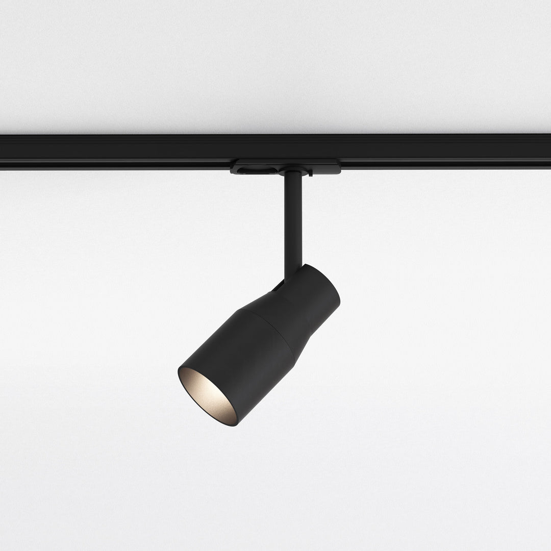 Astro Apollo 100 Track Light in Matt Black and Textured White – Adjustable Ceiling Fixture