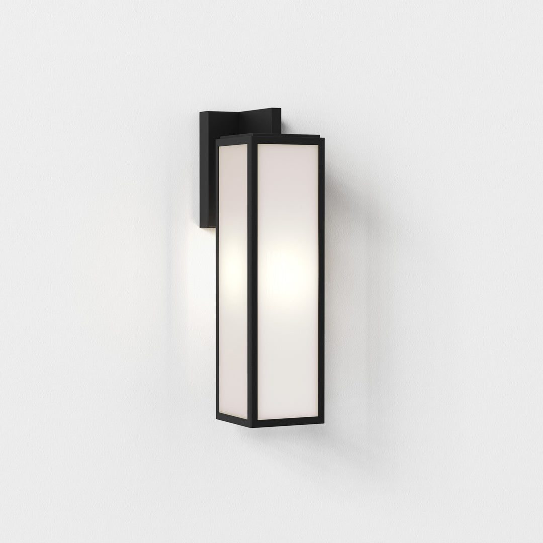 Astro Harvard Lantern Frosted Glass panel 100 × 374 mm