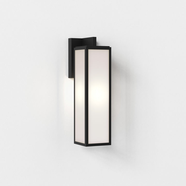 Astro Harvard Lantern Frosted Glass panel 100 × 374 mm