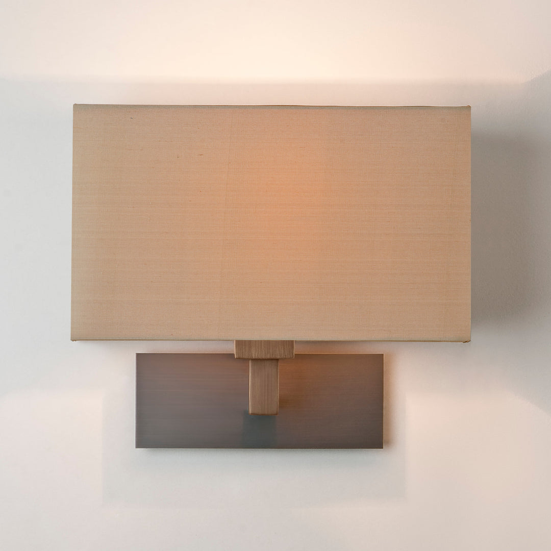 Park Lane Grande wall light in bronze with no shade