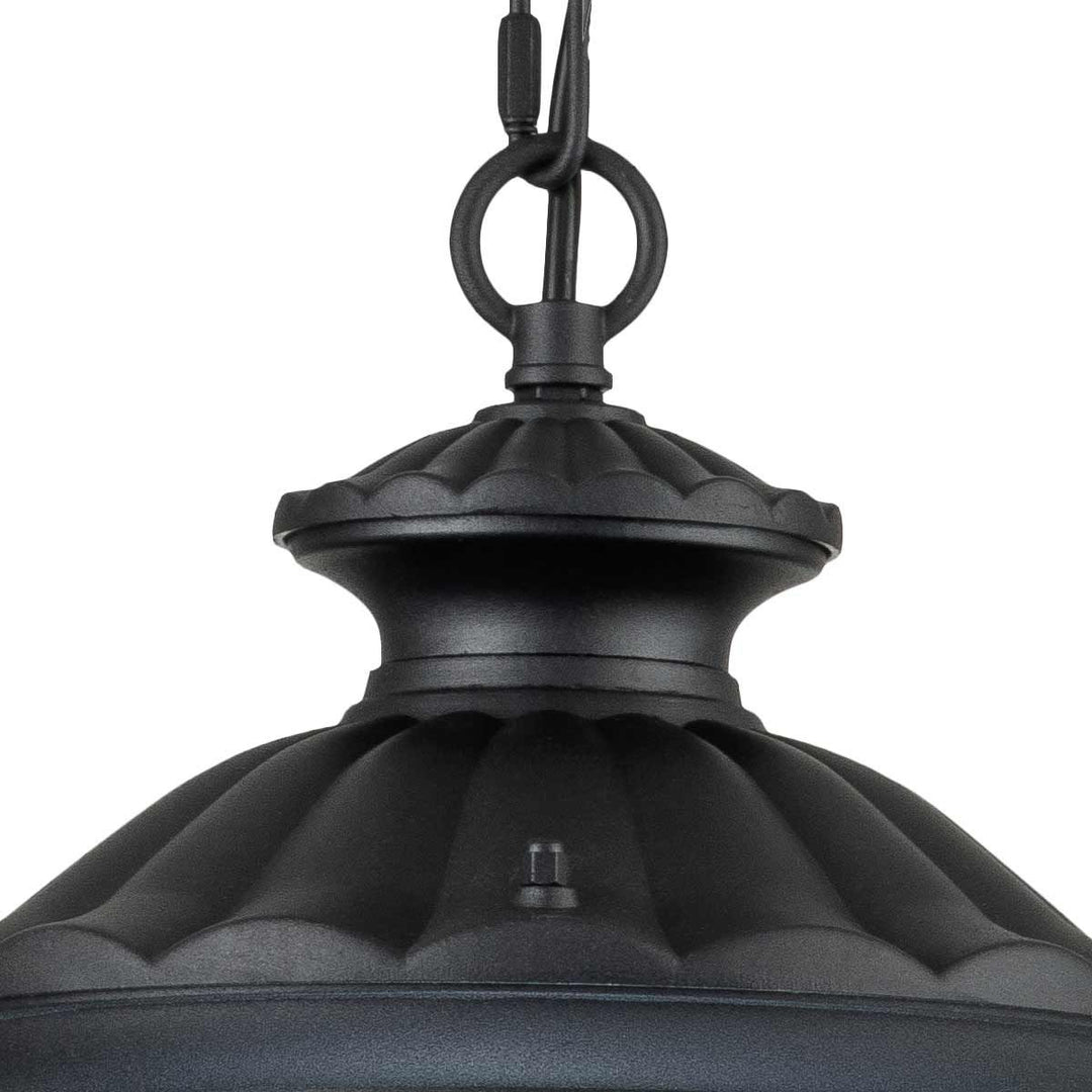 Norlys Chicago 1 Light Small Chain Lantern - Textured Black CC8-S-BK Textured Black