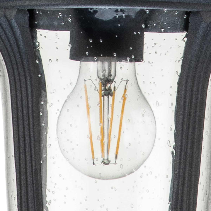 Norlys Chicago 1 Light Small Chain Lantern - Textured Black CC8-S-BK Textured Black