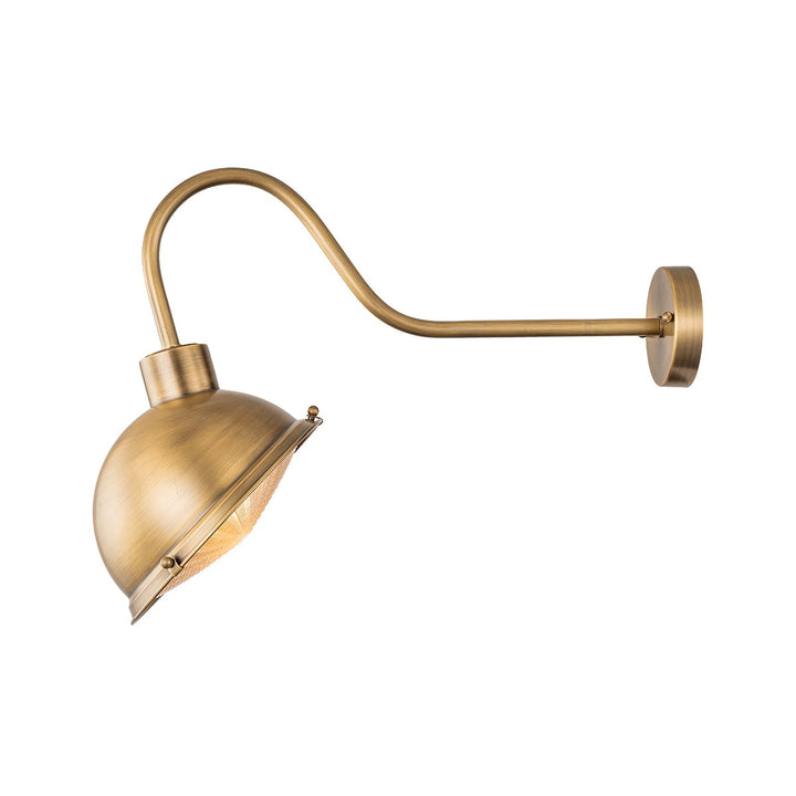 Norlys Chiswick 1Lt Brass Sign Light CHISWICK-ATB Antique Brass