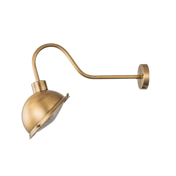 Norlys Chiswick 1Lt Brass Sign Light CHISWICK-ATB Antique Brass
