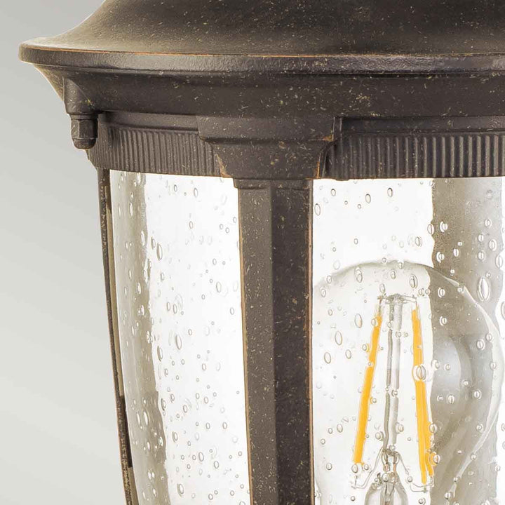 Norlys Cleveland 1 Light Small Pedestal Lantern CL3-S Weathered Bronze