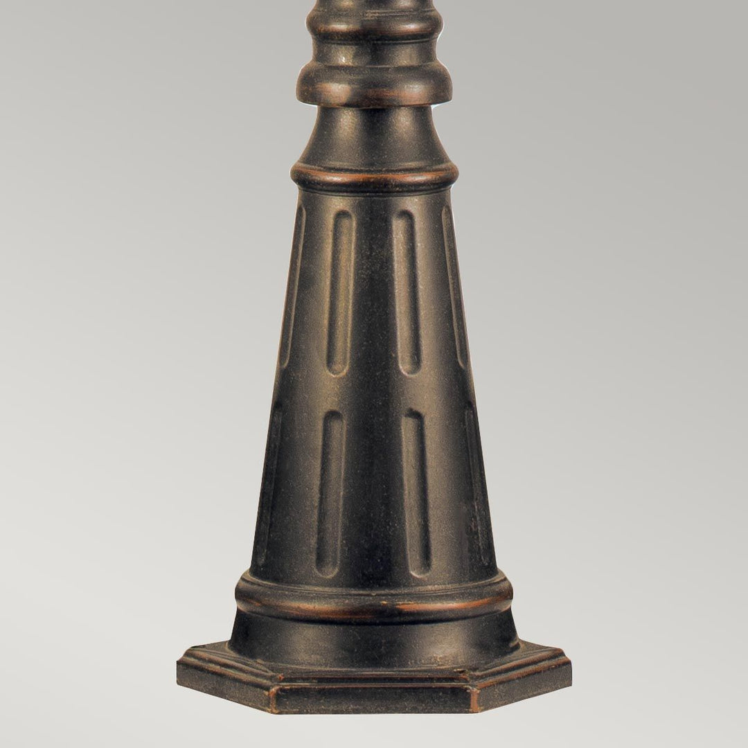 Norlys Cleveland 1 Light Single Head Lamp Post CL5-M Weathered Bronze