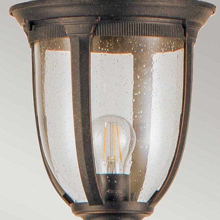 Norlys Cleveland 1 Light Single Head Lamp Post CL5-M Weathered Bronze