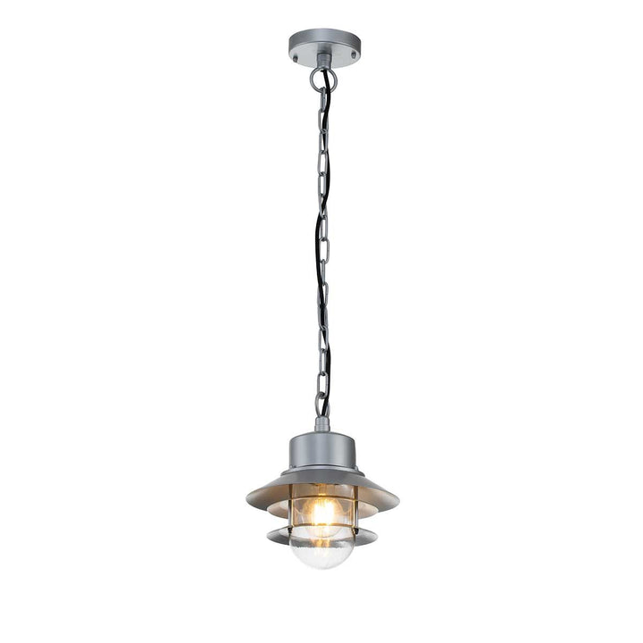 Norlys Copenhagen 1 Light Chain Lantern COPENHAGEN8-SIL Silver