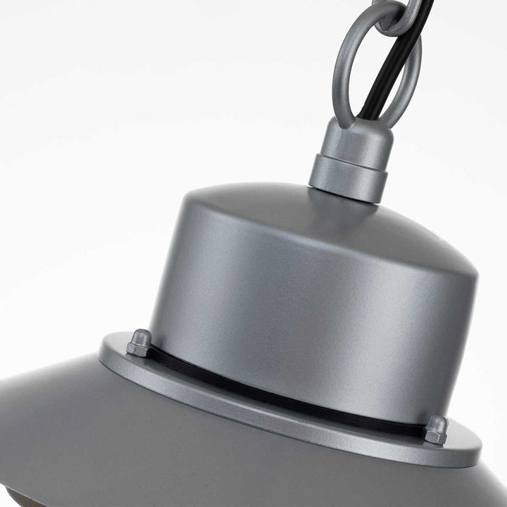 Norlys Copenhagen 1 Light Chain Lantern COPENHAGEN8-SIL Silver