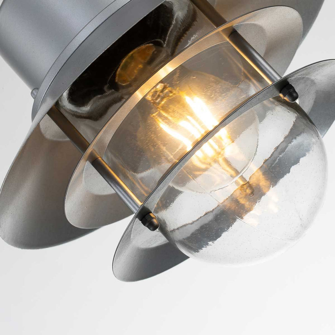 Norlys Copenhagen 1 Light Chain Lantern COPENHAGEN8-SIL Silver