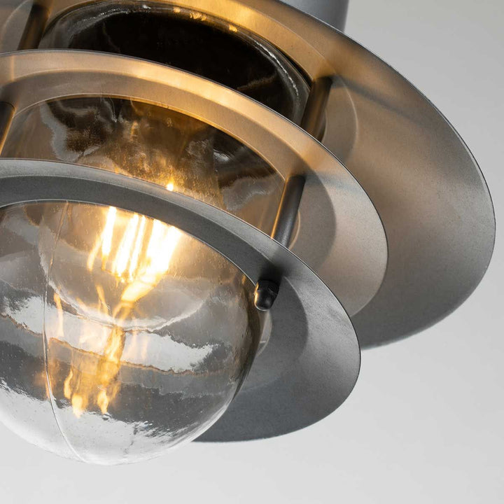 Norlys Copenhagen 1 Light Chain Lantern COPENHAGEN8-SIL Silver