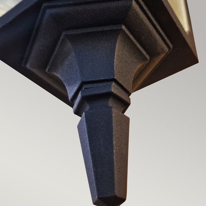 Norlys Chapel 1 Light Down Wall Lantern CP2-BLACK Black
